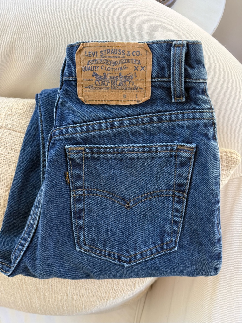 Vintage 90s Levi’s 512 Jeans - Made in USA (7M / modern 26)